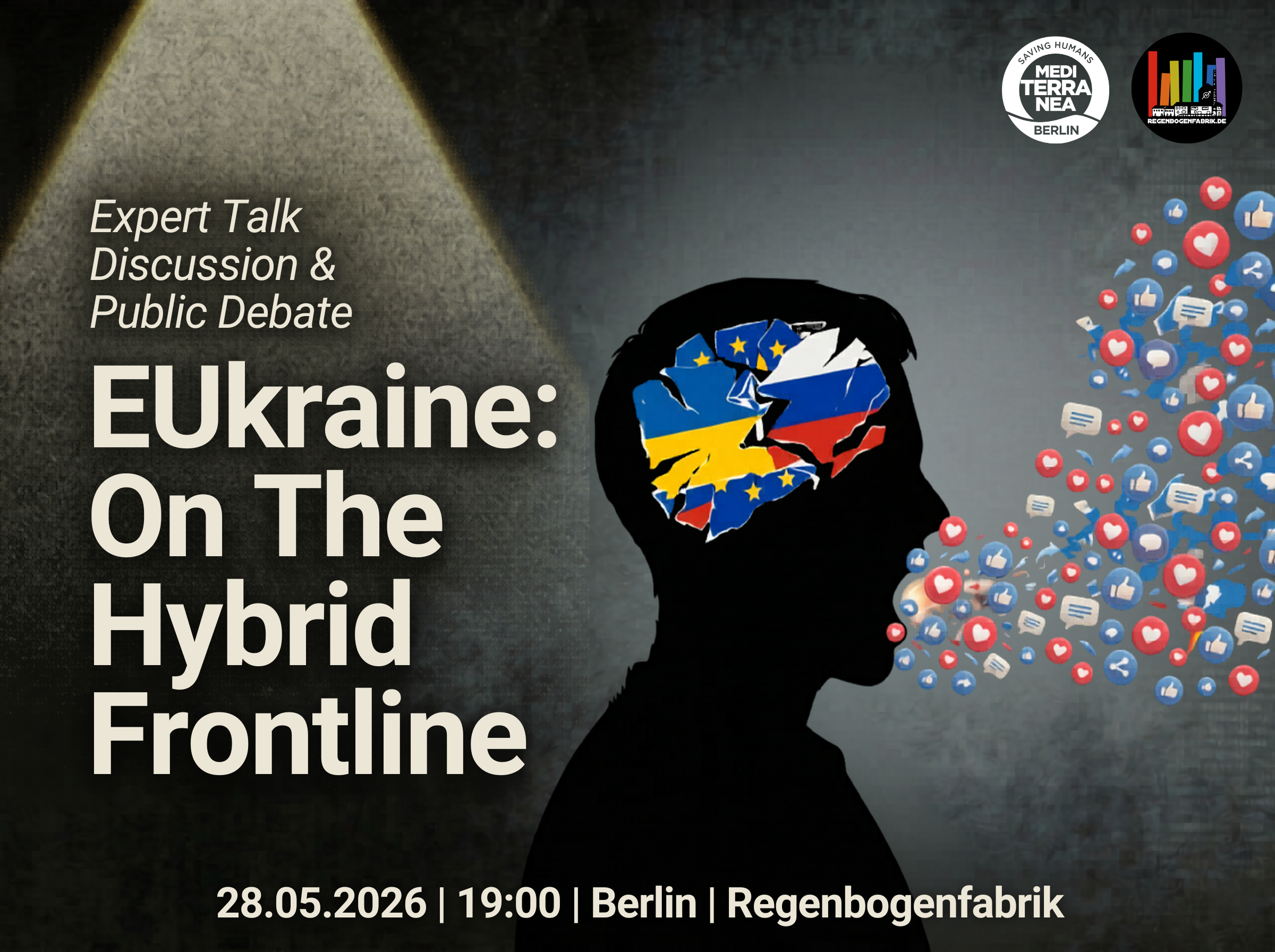 EUkraine: On The Hybrd Frontline flyer